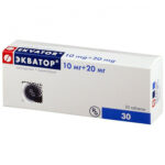 Экватор 20 мг/10 мг № 30 таб