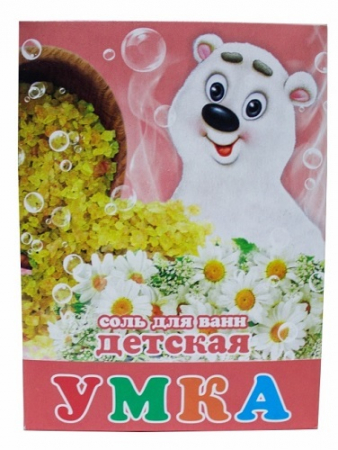 0b9fb57f8ca06b4d7d80d586fff2d8d1.jpg Соль для ванн детская Умка с экстрактом Ромашки 650 гр — изображение 1