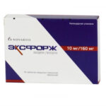 Эксфорж 10 мг/160 мг №14 таб,