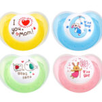 HAPPY CARE Соска-пустышка Sweet baby силиконовая с колпачком размер 2