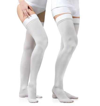 181619294_chulki-medelast-kompreselast_1.jpg Чулки мед,эласт, компрес,Elast 0403 HOSPITAL компр, 1 р-р 3 рост 1 белый — изображение 1
