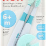 НУК массажер щеточка для десен 2 шт с ограничителем 337207 (10256205)