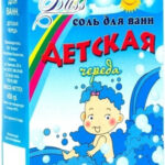 Соль для ванн детская Bliss череда