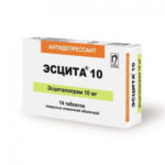 Эсцита 10 мг №14 таб