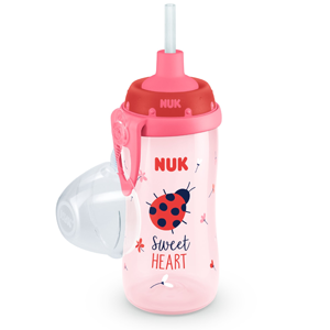 НУК поильник 300 мл,Флекси  с 18 мес насадка трубочка — изображение 1
