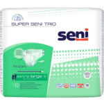 Подгузники  Seni super trio 4 extra large №10